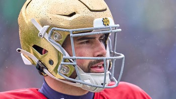 College Football Week 0 Player Props for Navy vs Notre Dame: Sam Hartman