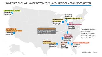 College GameDay is coming to Knoxville. See where else it's been.