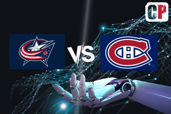 Columbus Blue Jackets at Montreal Canadiens AI NHL Prediction 102623