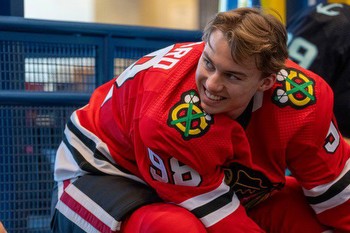 Connor Bedard takes another step toward making his NHL debut with the Chicago Blackhawks