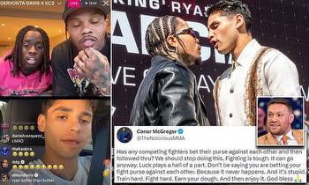 Conor McGregor slams Gervonta Davis and Ryan Garcia's 'STUPID' bet of their entire purse