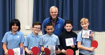Coventry primary school's success story of turning pupils into table tennis stars