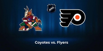 Coyotes vs. Flyers: Odds, total, moneyline