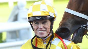 Craig Williams reassures Chris Bieg after Sires' Produce barrier blow