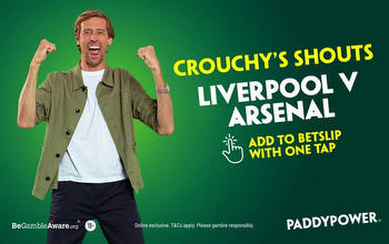 Crouchy's Shouts: Liverpool to make Arsenal work in this 8/1 shot