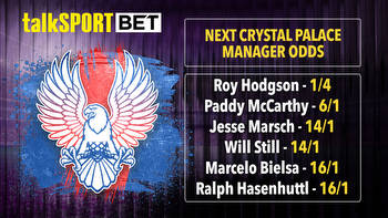 Crystal Palace manager odds: Hodgson odds-on favourite ahead of McCarthy for Selhurst hotseat