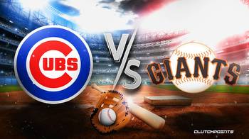 Cubs-Giants prediction, odds, pick, how to watch