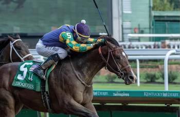 Curly Jack pulls off a 10-1 upset in the Iroquois Stakes