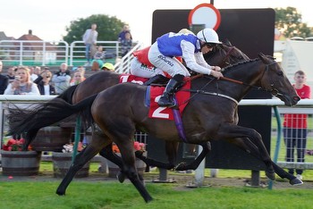 Curtis is the toast of Redcar after riding a hat-trick
