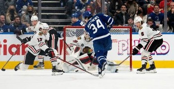 Blackhawks vs. Maple Leafs Monday NHL odds, props: Auston Matthews can steal spotlight from Connor Bedard's first Toronto visit with historic hat trick
