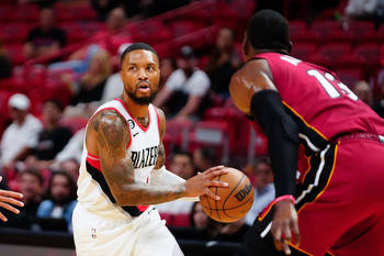 Damian Lillard trade request shifts Miami Heat NBA championship odds