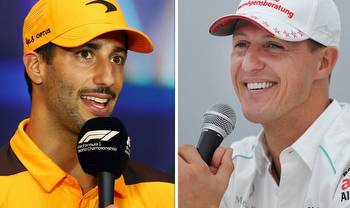 Daniel Ricciardo details private chat with F1 legend Michael Schumacher