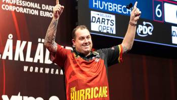 Darts results: Kim Huybrechts and Mike De Decker delighted home crowd at the Belgian Darts Open