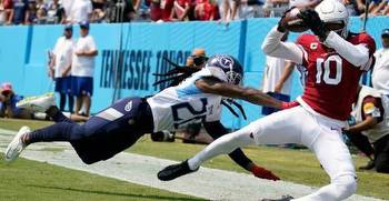 DeAndre Hopkins to Titans NFL odds fallout: Tennessee gets slight AFC South title boost per sportsbooks, proven model