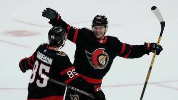 DeBrincat's overtime winner helps Senators thwart Flyers, keep playoff hopes alive