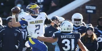 Delaware football NCA FCS playoffs Saint Francis Red Flash Blue Hens