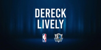 Dereck Lively NBA Preview vs. the Trail Blazers