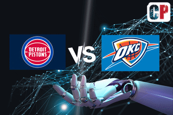 Detroit Pistons at Oklahoma City Thunder AI NBA Prediction 103023