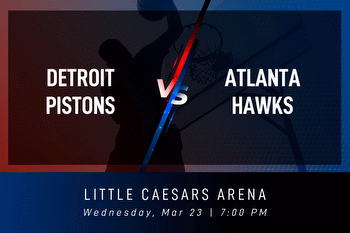 Detroit Pistons vs. Atlanta Hawks Predictions & Odds