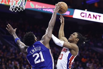 Detroit Pistons vs Philadelphia 76ers: Prediction and betting tips