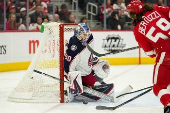 Detroit Red Wings at Columbus Blue Jackets