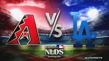 Diamondbacks-Dodgers Game 1 prediction, odds, pick, how to watch NL Division Series