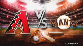 Diamondbacks-Giants prediction, odds, pick, how to watch