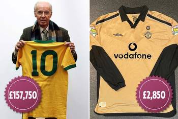 Do you have a football shirt worth £150,000? How to cash in on World Cup sports memorabilia