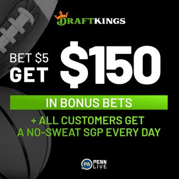 DraftKings: Bet $5 on MNF, get $150 in bonus bets instantly