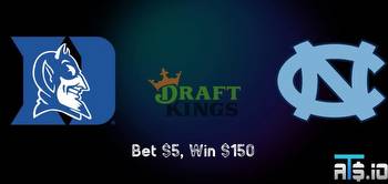 DraftKings CBB Promo Code Bet $5, Win $150