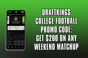 DraftKings College Football Promo Code: Get $200 on Any Weekend Matchup