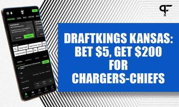 DraftKings Kansas Promo: Bet $5, Get $200 For Chargers-Chiefs