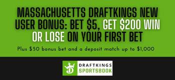 DraftKings Massachusetts promo code: Get $200 win or lose plus up to $1,050 more as betting goes live