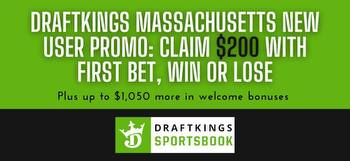 DraftKings Massachusetts promo code: Win or lose, claim $200 in bonus bets as online betting launches