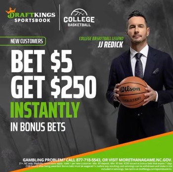 DraftKings new user promo: $250 in bonus bets in North Carolina