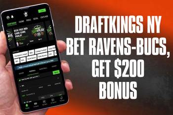 DraftKings NY Promo Code: Bet Ravens-Bucs, Get $200 Bonus