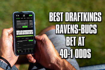 DraftKings promo code: best Ravens-Bucs bet at 40-1 odds before TNF kickoff