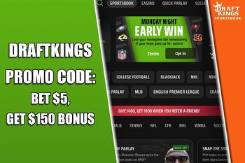 DraftKings Promo Code: Bet $5, Get $150 Bonus on Steelers-Ravens