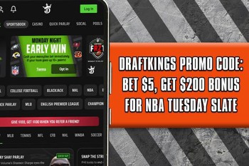 DraftKings promo code: Bet $5, get $200 bonus for NBA Tuesday slate