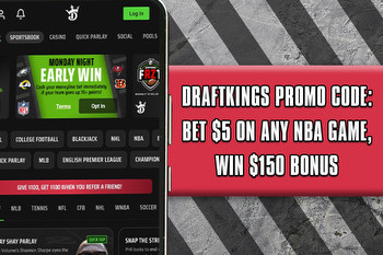 DraftKings Promo Code: Bet $5 on Any NBA Game, Win $150 Bonus