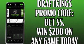 DraftKings promo code: bet $5, win $200 for CFB, MLB Saturday