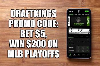 DraftKings promo code: bet $5, win $200 on MLB Playoffs