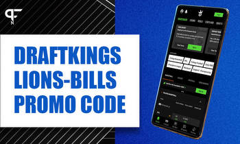 DraftKings promo code claims Bills-Lions bet $5, get $150 Thanksgiving bonus