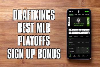 DraftKings promo code drives best MLB Playoffs sign up bonus