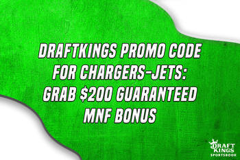 DraftKings Promo Code for Chargers-Jets: Grab $200 Guaranteed MNF Bonus