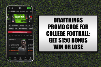 DraftKings Promo Code for College Football: Get $150 Bonus Win or Lose