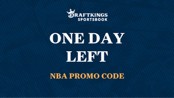DraftKings promo code for free NBA bonus bet expires in one day, on 10/29