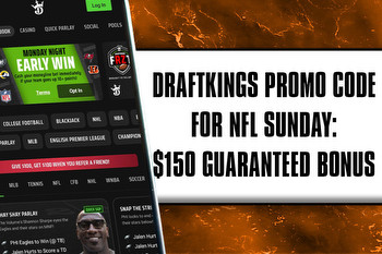 DraftKings Promo Code for NFL Sunday: Snag $150 Guaranteed Bonus Sunday