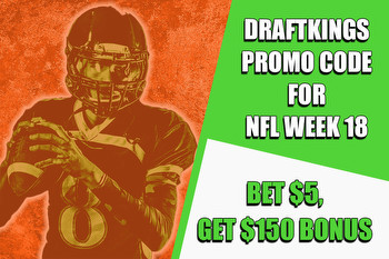 DraftKings Promo Code for NFL Week 18 Unlocks $150 in Bonus Bets