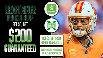 DraftKings Promo Code: Get $200 Guaranteed Bonus on Bills-Bucs